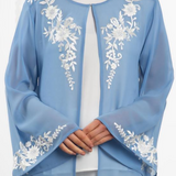 Sky Blue Abaya