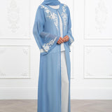 Sky Blue Abaya