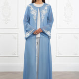 Sky Blue Abaya