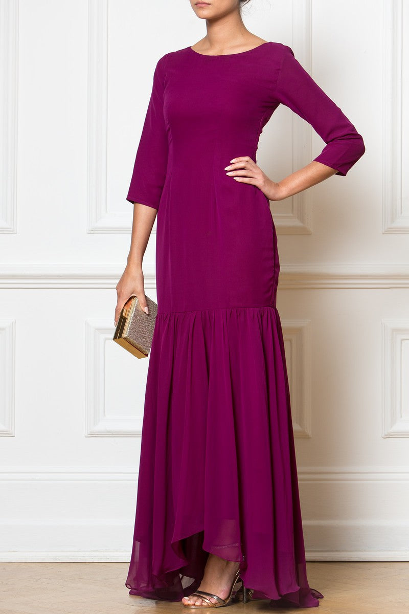 Lavender Maxi Gown