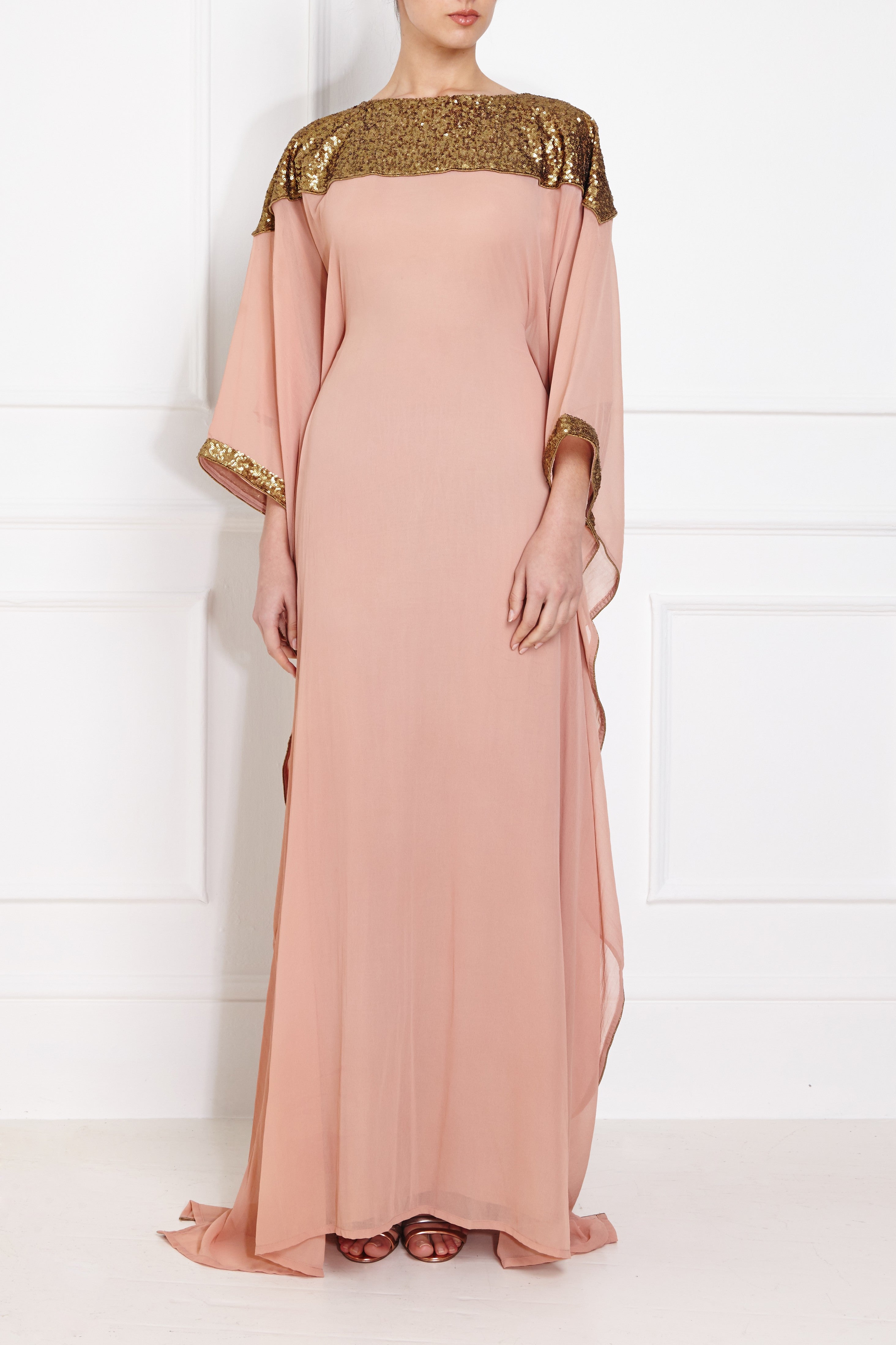 Golden Peach Kaftan