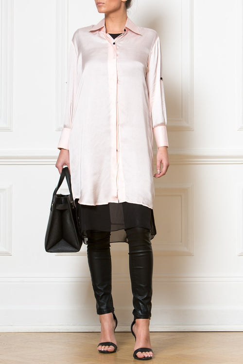 Long Rose Pink Shirt