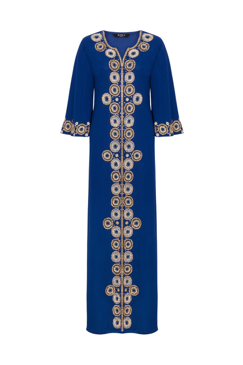 Gold-Silver Sequinned Gown