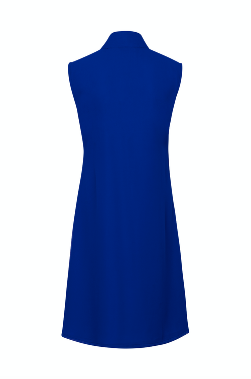 Sleeveless Blue Jacket