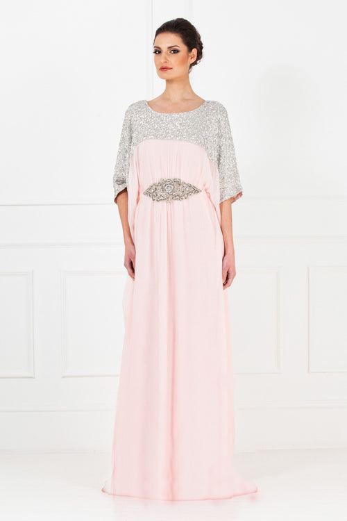 Long Rose Pink Gown