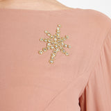 Starflower Embroidered Gown
