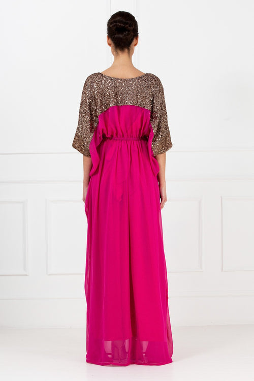 Long Pink Gown
